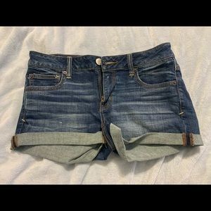 NWT American eagle shortie jean shorts sz 10